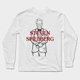 Steven Spielberg Portrait Long Sleeve T-Shirt